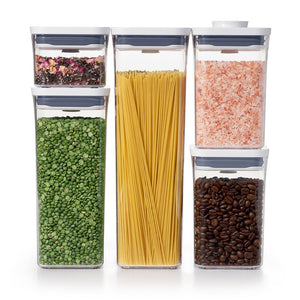 Oxo Pop Storage Canister Set - 5 Piece - ZOES Kitchen