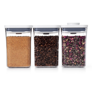 Oxo Pop Storage Canister Set -3 Piece - ZOES Kitchen