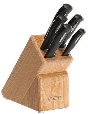 Scanpan Microsharp 6pc Knife Block - ZOES Kitchen