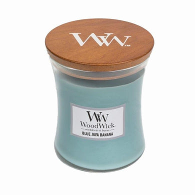 WoodWick Candle Medium 275g - Blue Java Banana - ZOES Kitchen