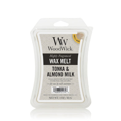 WoodWick Wax Melt - Tonka & Almond Milk - ZOES Kitchen