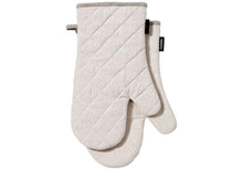 Load image into Gallery viewer, Ladelle Eco Recycled Natural Double Oven Mitt - ZOES Kitchen