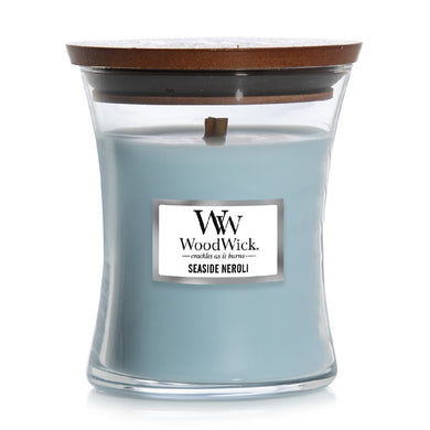 WoodWick Candle Medium 275g - Seaside Neroli - ZOES Kitchen