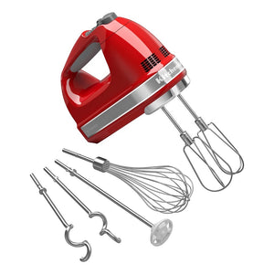 KitchenAid Hand Mixer 9 Speed - Empire Red - ZOES Kitchen