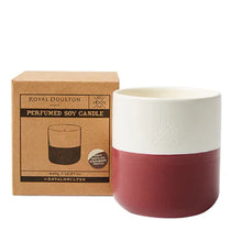 Load image into Gallery viewer, Royal Doulton Ceramic Candle 450g - White Chocolate Strawberry Truffle - ZOES Kitchen