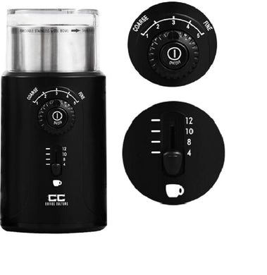 Classica Electric Coffee Grinder Black - ZOES Kitchen