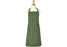 Load image into Gallery viewer, Ladelle Eco Check Green Apron - ZOES Kitchen