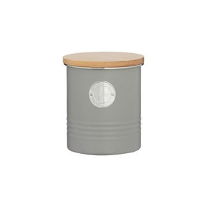 Typhoon Coffee Canister 1l Grey - ZOES Kitchen