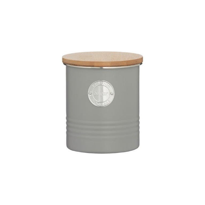 Typhoon Sugar Canister 1l Grey - ZOES Kitchen