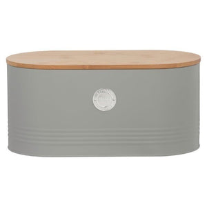Typhoon Bread Bin Grey - ZOES Kitchen