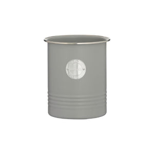 Typhoon Utensil Storage Canister Grey - ZOES Kitchen