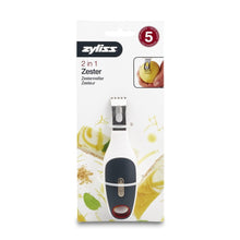 Load image into Gallery viewer, Zyliss 2 In 1 Zester - ZOES Kitchen