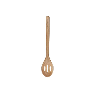 KitchenAid Maple Wood Slotted Spoon - ZOES Kitchen