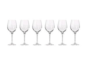 Krosno Harmony Wine Glass 370ml 6pc Gift Boxed - ZOES Kitchen