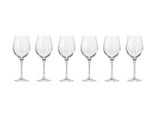 Load image into Gallery viewer, Krosno Harmony Wine Glass 370ml 6pc Gift Boxed - ZOES Kitchen