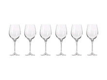 Load image into Gallery viewer, Krosno Harmony Wine Glass 370ml 6pc Gift Boxed - ZOES Kitchen