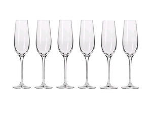 Krosno Harmony Champagne Flute 180ml 6pc Gift Boxed - ZOES Kitchen