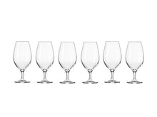 Load image into Gallery viewer, Krosno Harmony Beer Glass 400ml 6pc Gift Boxed - ZOES Kitchen