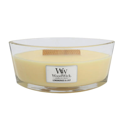 WoodWick Candle Ellipse 450G - Lemongrass & Lily - ZOES Kitchen