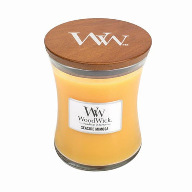 WoodWick Candle Medium 275g - Seaside Mimosa - ZOES Kitchen