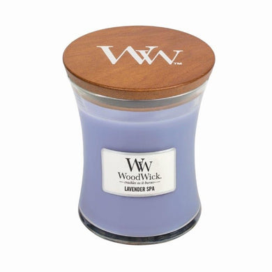 WoodWick Candle Medium 275g - Lavender Spa - ZOES Kitchen