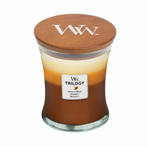 WoodWick Candle Medium Trilogy 275g - Cafe Sweets - ZOES Kitchen