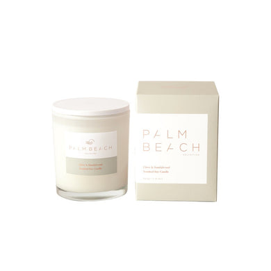 Palm Beach Candle 420g - Clove & Sandalwood - ZOES Kitchen