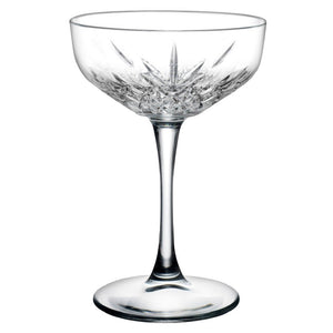 Pasabahce Timeless Champagne Saucer Glasses 255ml S4 - ZOES Kitchen