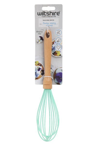 Wiltshire Silicone Whisk With Beechwood Handle - ZOES Kitchen