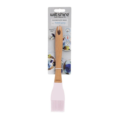 Wiltshire Silicone Pastry Brush With Beechwood Handle - ZOES Kitchen