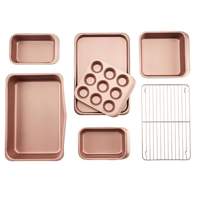 Wiltshire Bakeware Smart Stack Set - Rose Gold - ZOES Kitchen