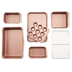 Wiltshire Bakeware Smart Stack Set - Rose Gold - ZOES Kitchen