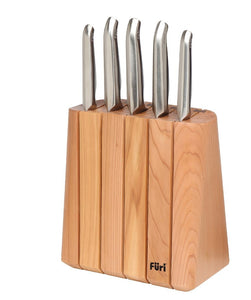 Fuuri Pro Vertical Chamber Timber Block Set 6pc - ZOES Kitchen