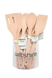 Wiltshire Impulse Beechwood Utensils Assorted - ZOES Kitchen