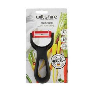 Wiltshire Made In Germany Ceramic Peeler - Black - ZOES Kitchen