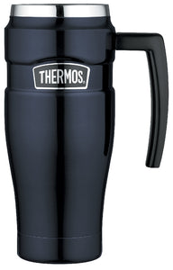 Thermos 470ml S/Steel King Vacuum Ins Leakproof Travel Mug - ZOES Kitchen