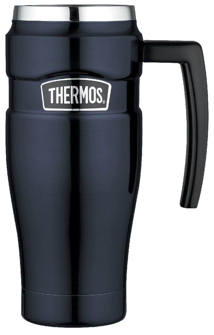 Thermos 470ml S/Steel King Vacuum Ins Leakproof Travel Mug - ZOES Kitchen