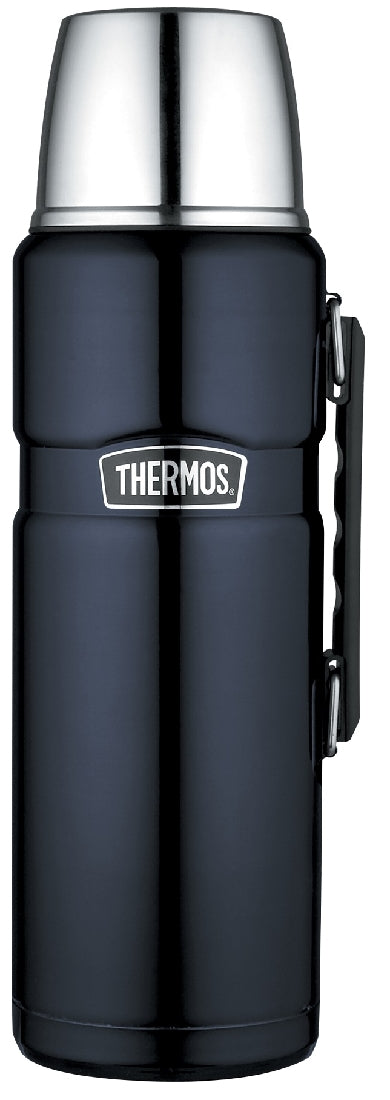 Thermos King S/S Vacuum Flask 2l Mid Blue - ZOES Kitchen