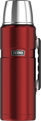 Thermos King S/S Vacuum Flask 2l Red - ZOES Kitchen