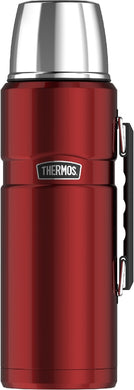 Thermos King S/S Vacuum Flask 2l Red - ZOES Kitchen