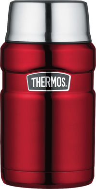 Thermos King S/S Food Jar 710ml Red - ZOES Kitchen