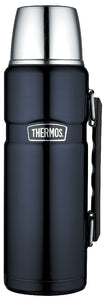 Thermos 1.2lt S/Steel King Vacuum Flask Blue - ZOES Kitchen