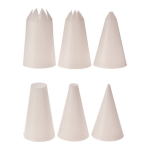 Piping Nozzles - mixed - Set 6 - ZOES Kitchen