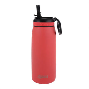 Oasis Insulated Sports Bottle W/Sipper 780ml - Coral - ZOES Kitchen
