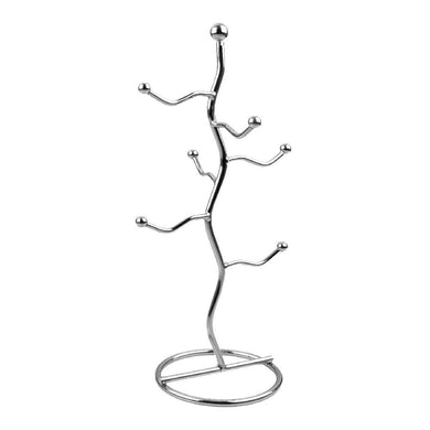 Dline Wiggly Mug Tree Chrome - ZOES Kitchen