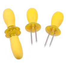 Load image into Gallery viewer, Dline Corn Holders Soft Grip S/4 - ZOES Kitchen
