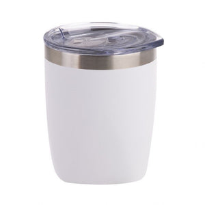 Oasis Double Wall Old Fashioned Tumbler 300ml - Matte White - ZOES Kitchen