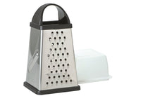 Load image into Gallery viewer, Avanti Box Grater 4 Sided W/Storage Box - ZOES Kitchen
