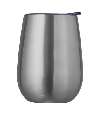 Avanti Double Wall Coffee Tumbler 300ml -Brushed Stainless Steel - ZOES Kitchen