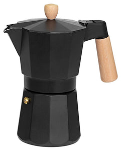Avanti Malmo Espresso Coffee Maker, 6 Cup - Black - ZOES Kitchen